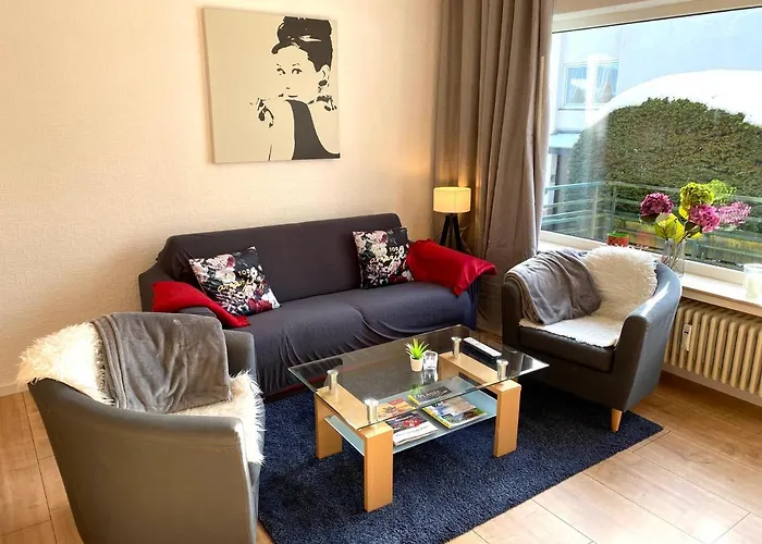 Stylisches ✰ Skywalk ✰ Mit Parkplatz 아파트 *